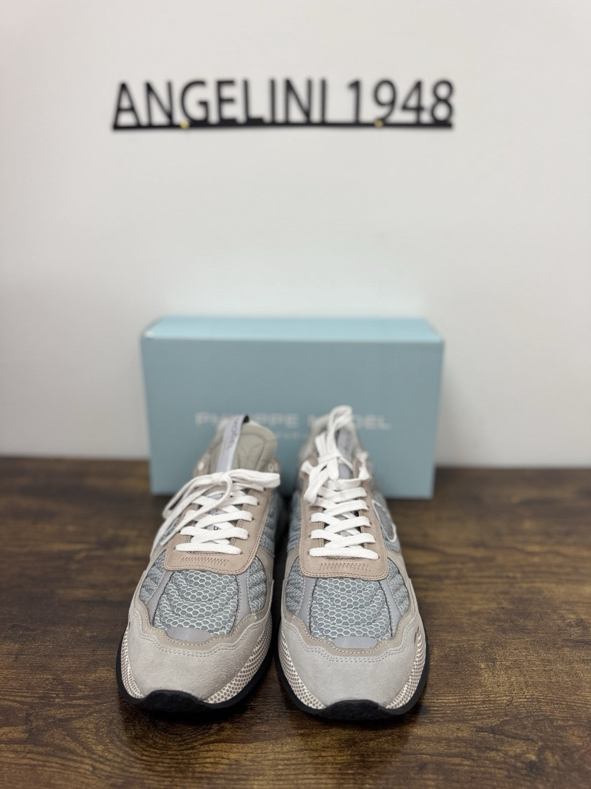 Philippe Model Olympique Low  Sneaker Pelle Grey       Casual Uomo 41