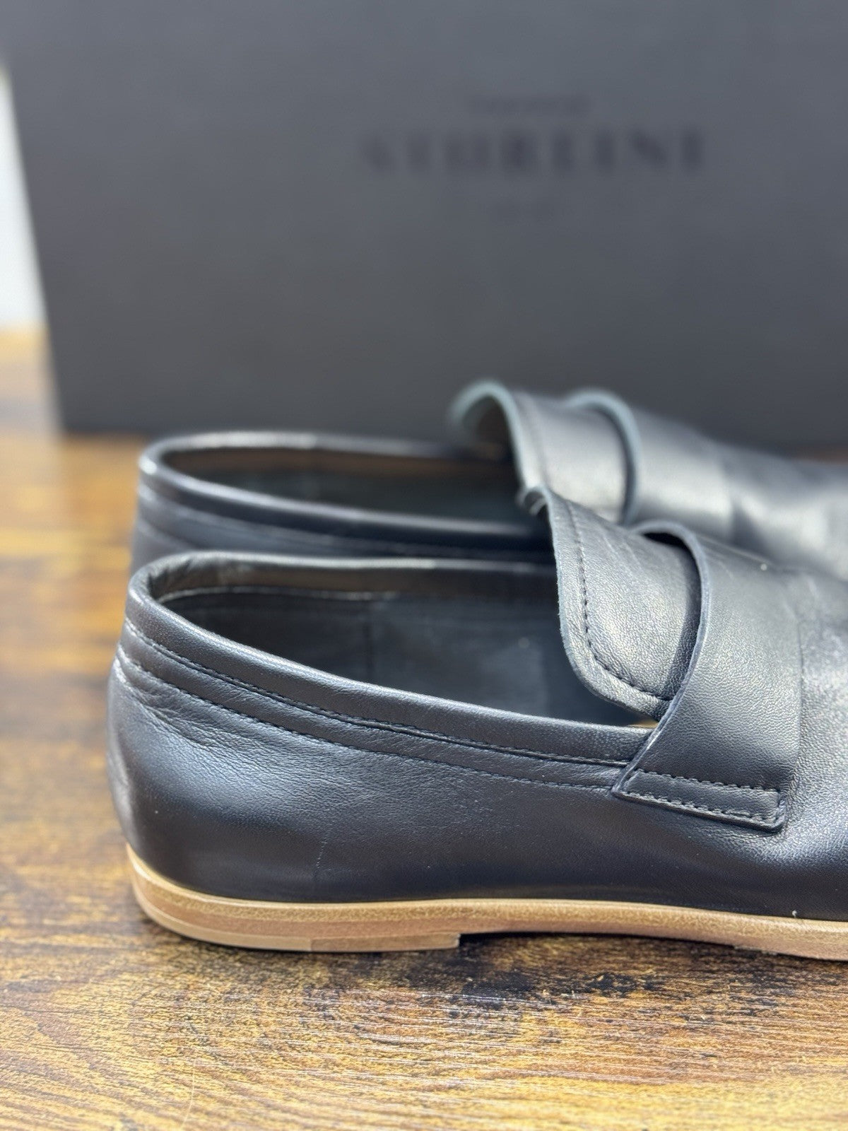 Sturlini Firenze Mocassino Pelle Nero Ultra Flexible Donna 37
