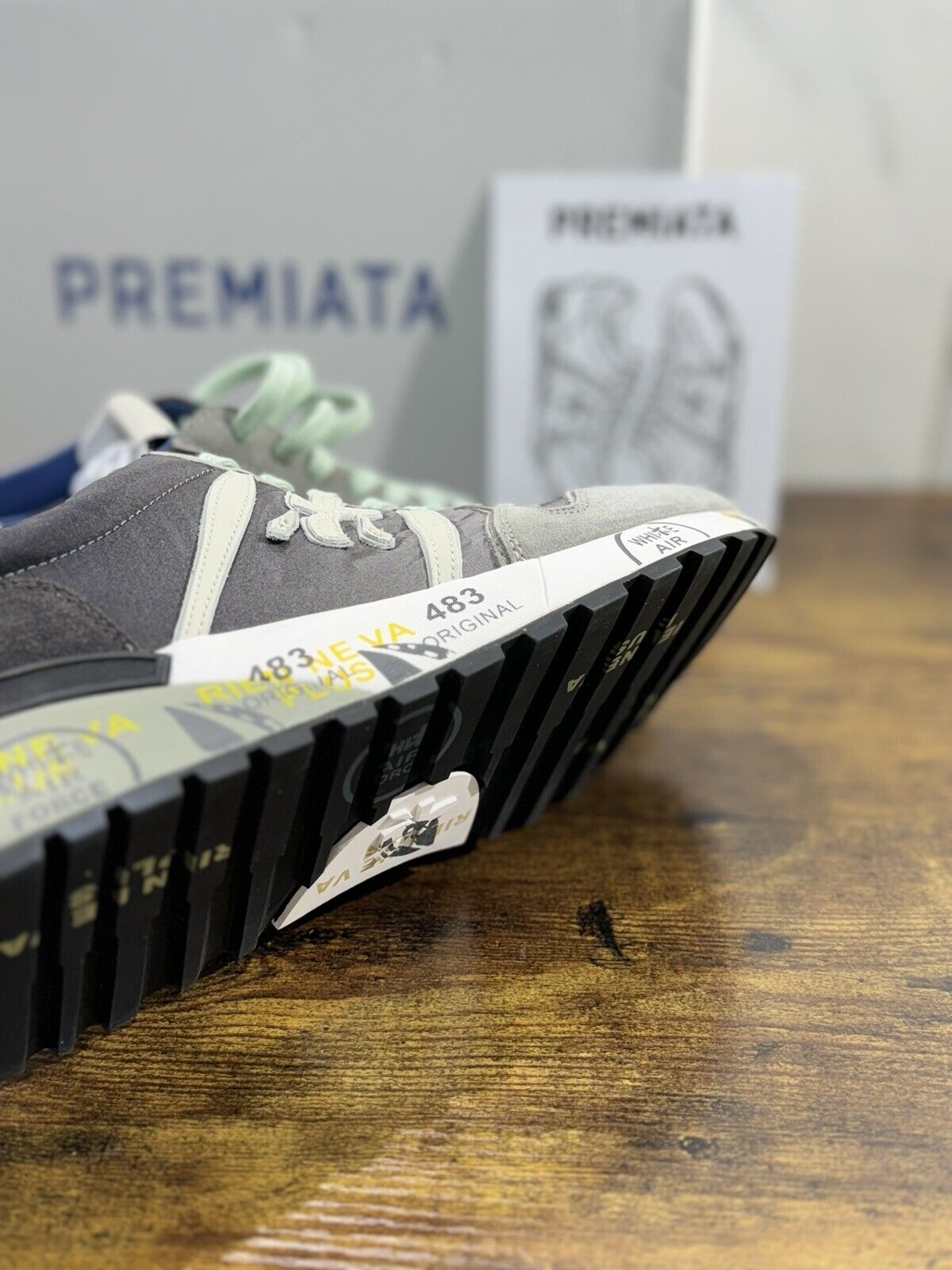 Premiata Lander  Sneaker Uomo Bianco Grey   Casual Premiata 44