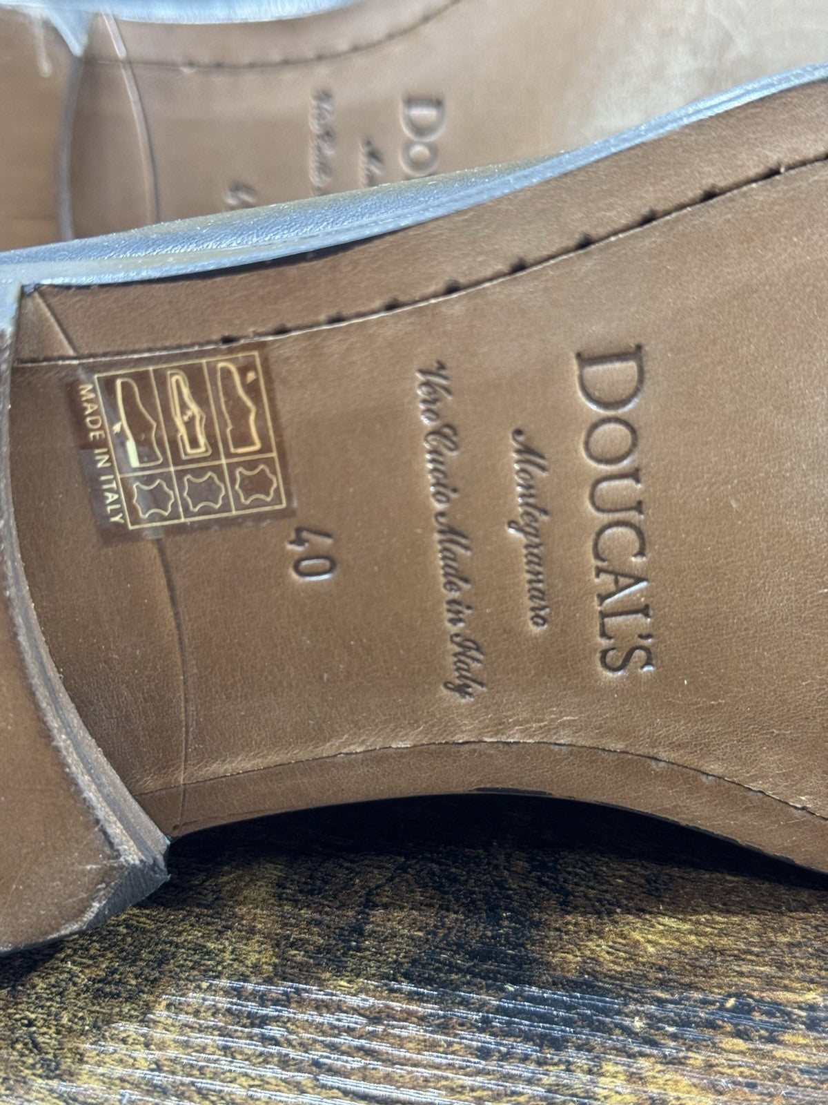 Doucal’s Mocassino Nappine Pelle T Moto   Luxury Doucal’s Scarpa Uomo 40