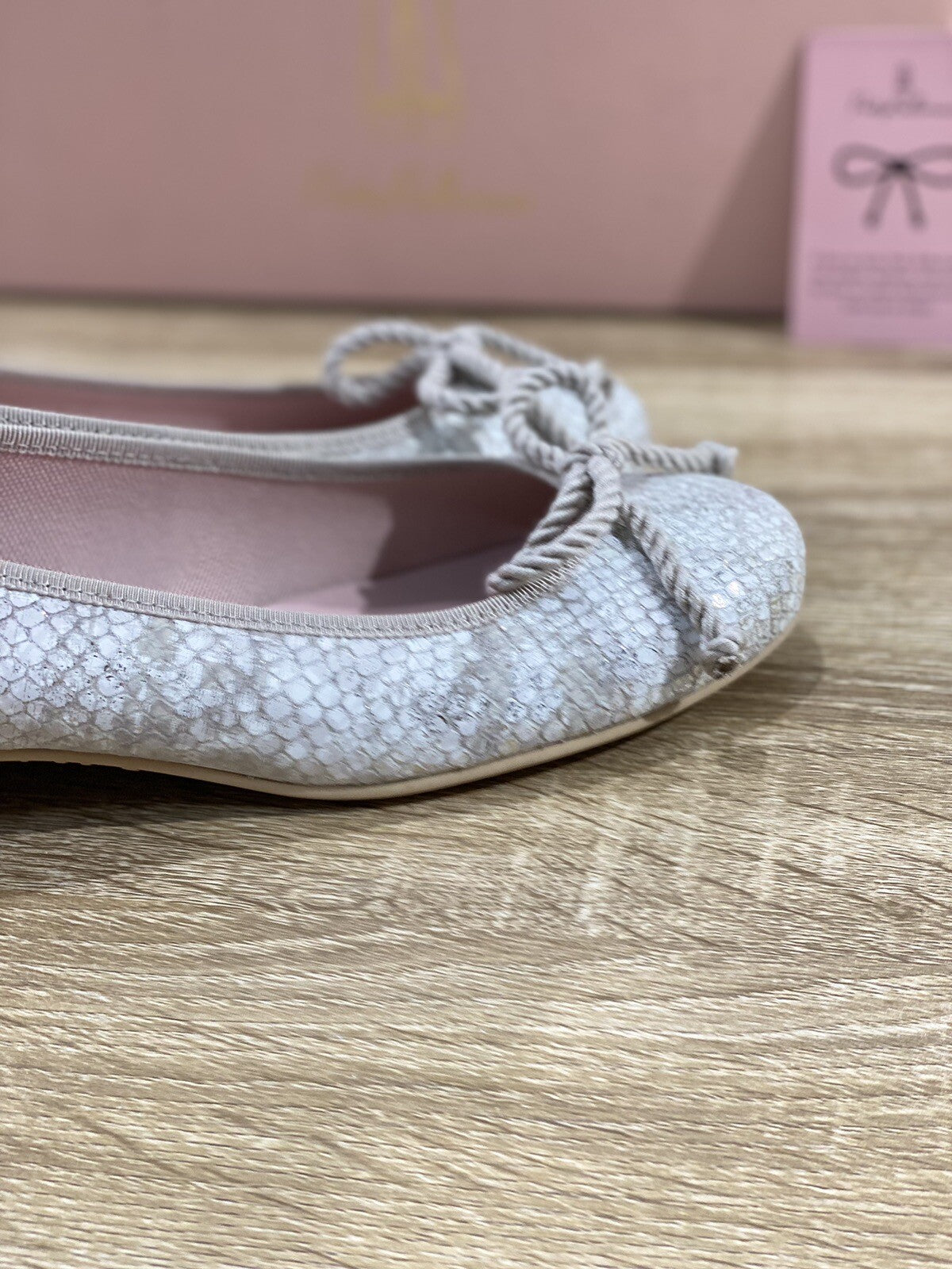 Pretty Ballerinas Scarpa Donna Pelle Argento Casual Ballerina Donna 38.5