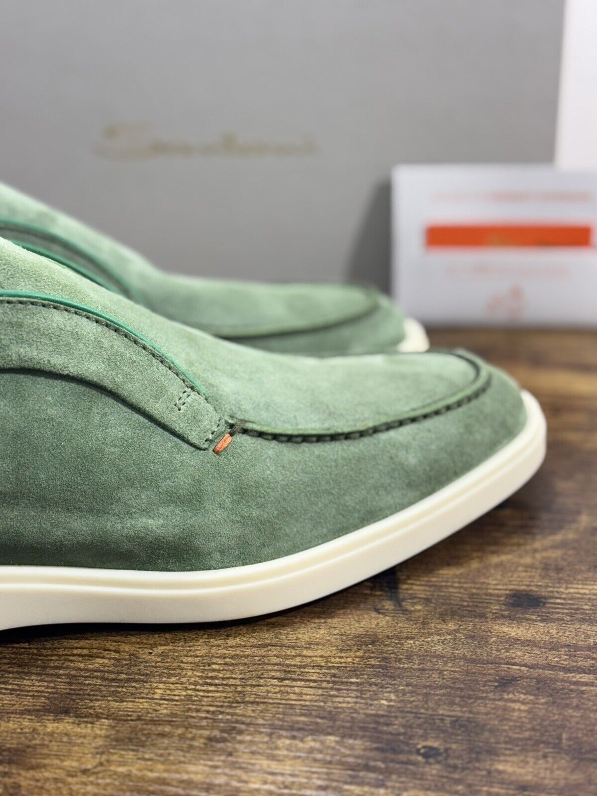 Santoni Scarpa Uomo Polacchino    Pelle  Open  Walk  Luxury Men Santoni 10