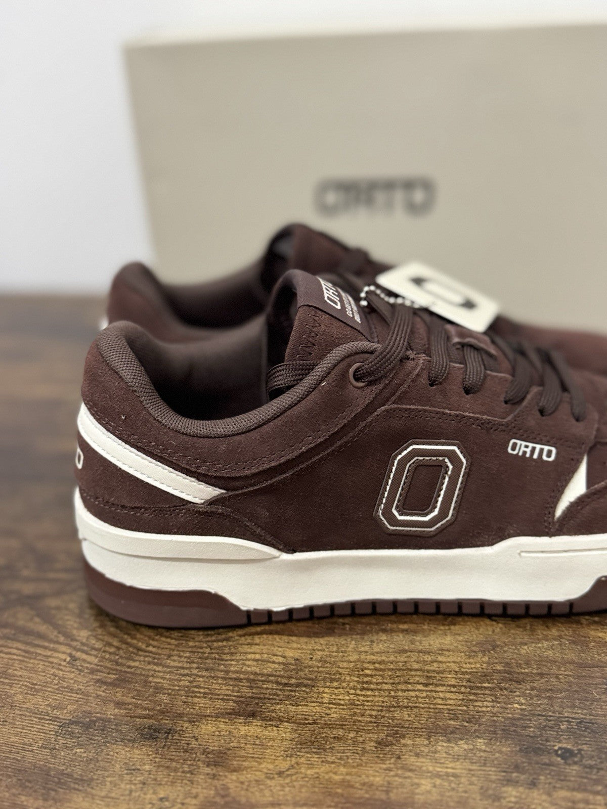 Orto Sneaker Eclipse Suede Marrone Casual Uomo 44