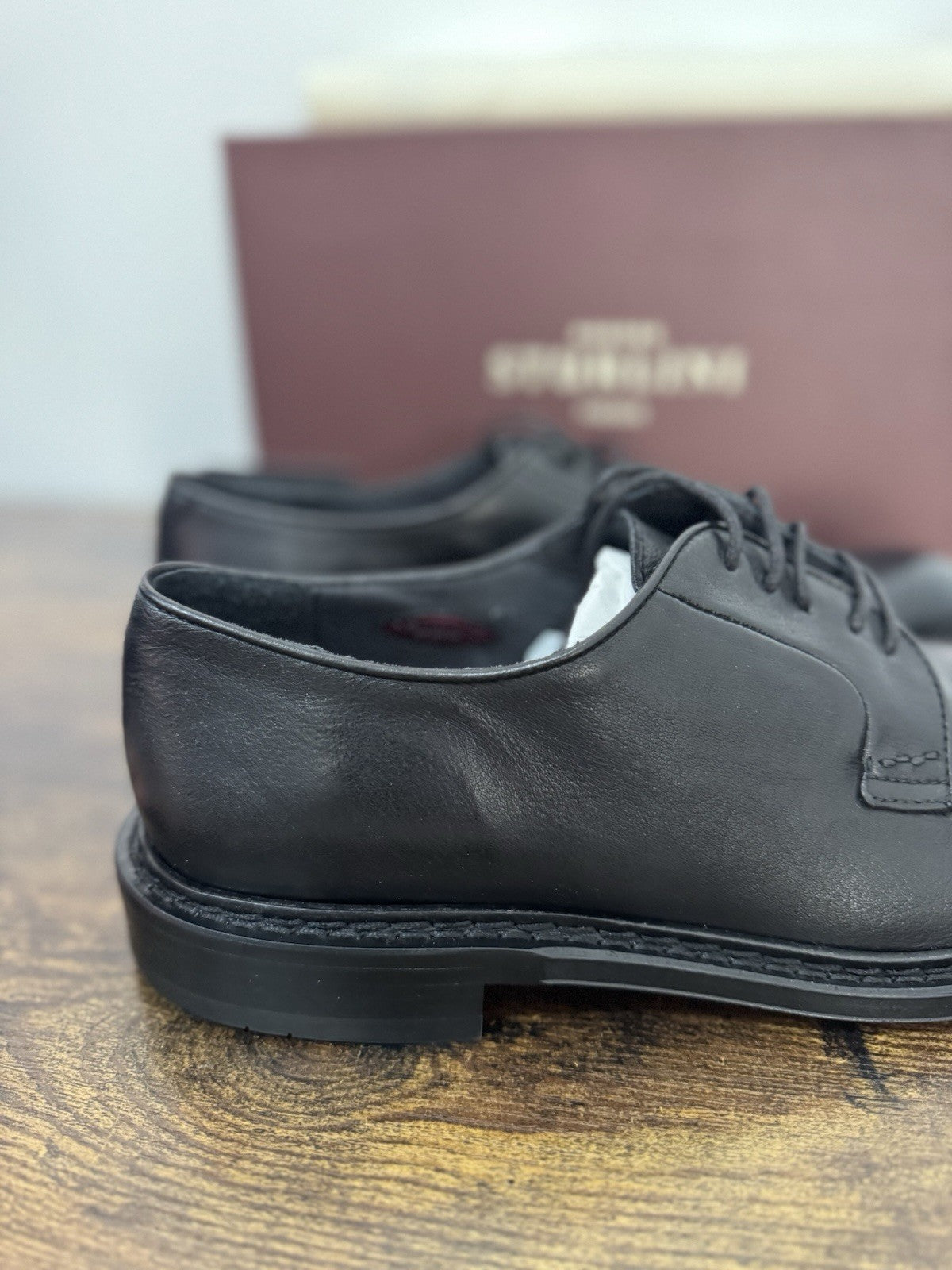 Sturlini  Derby Pelle Nero  Luxury Scarpa Uomo 46