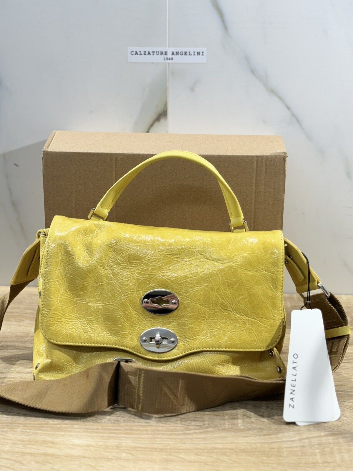 Zanellato Postina City Of Angels S Giallo Tuscan Luxury Zanellato Woman Bags