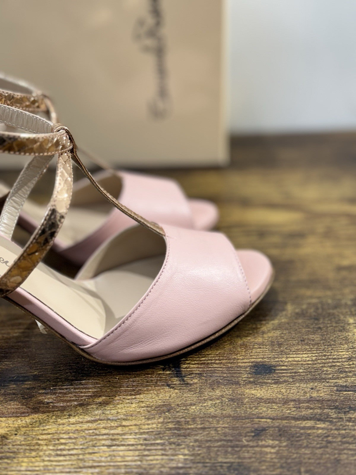 Emanuela Passeri Sandalo  Pelle Cipria   Casual Scarpa Donna 37.5