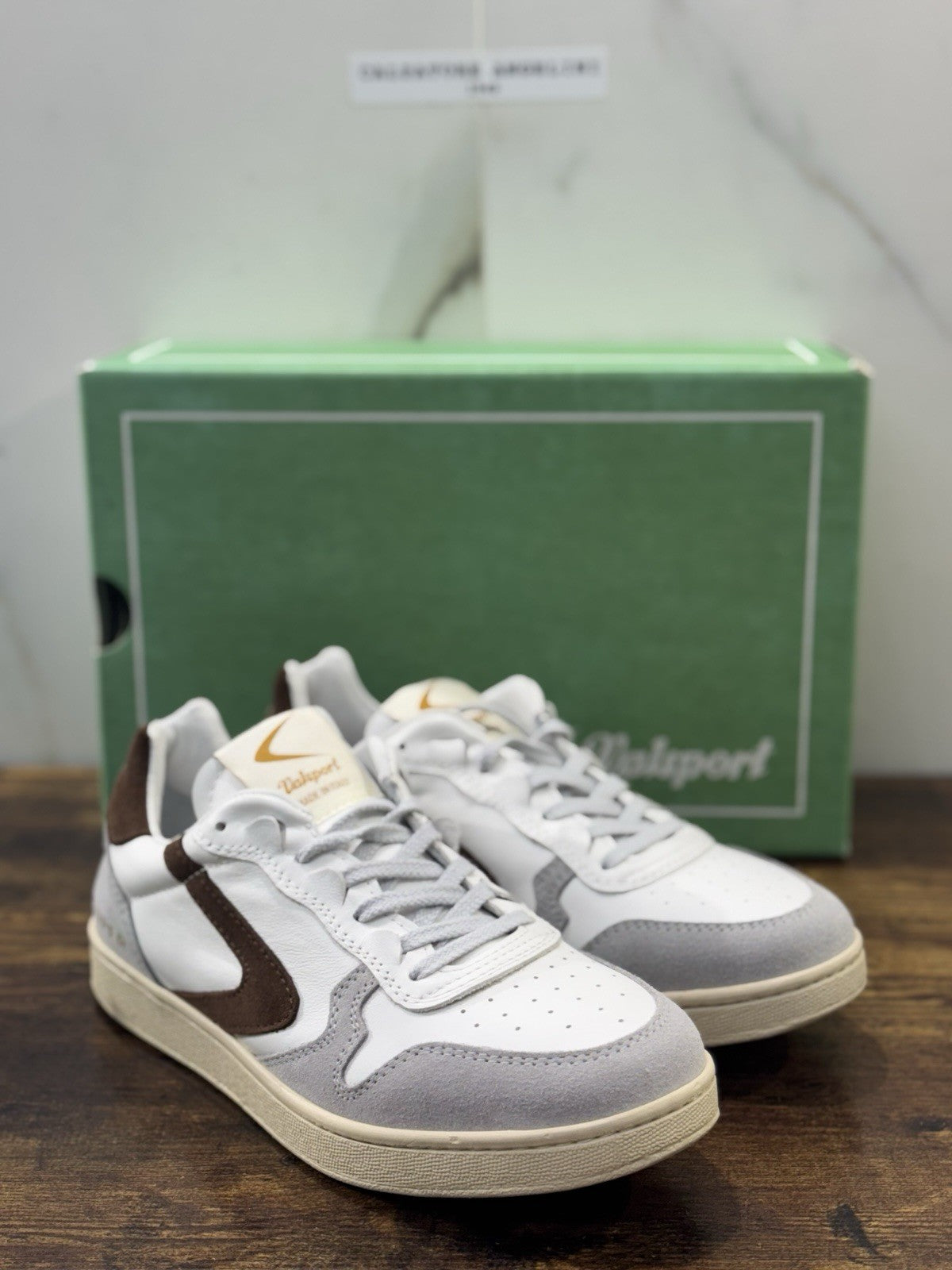 Valsport Super    Sneaker Pelle Bianca Cioco   Casual  Uomo 40