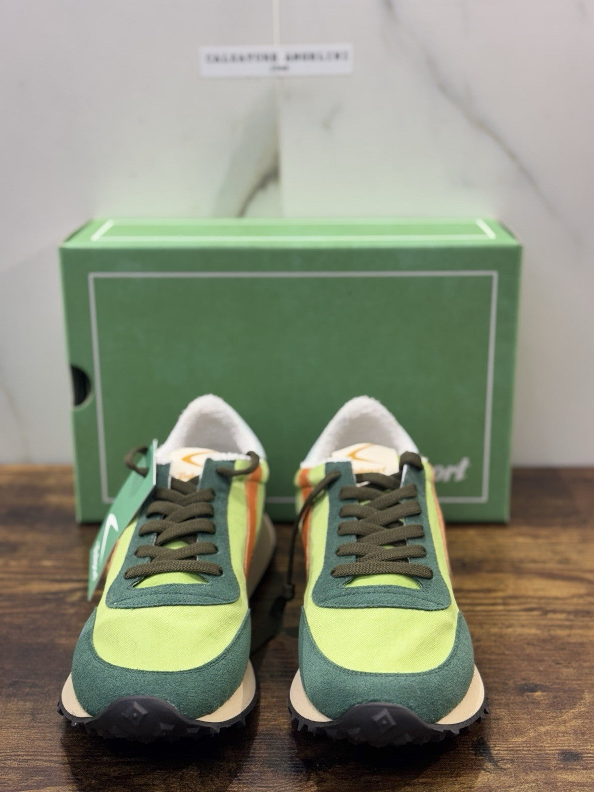 Valsport Start Heritage  Sneaker Suede Giallo Casual  Uomo 44
