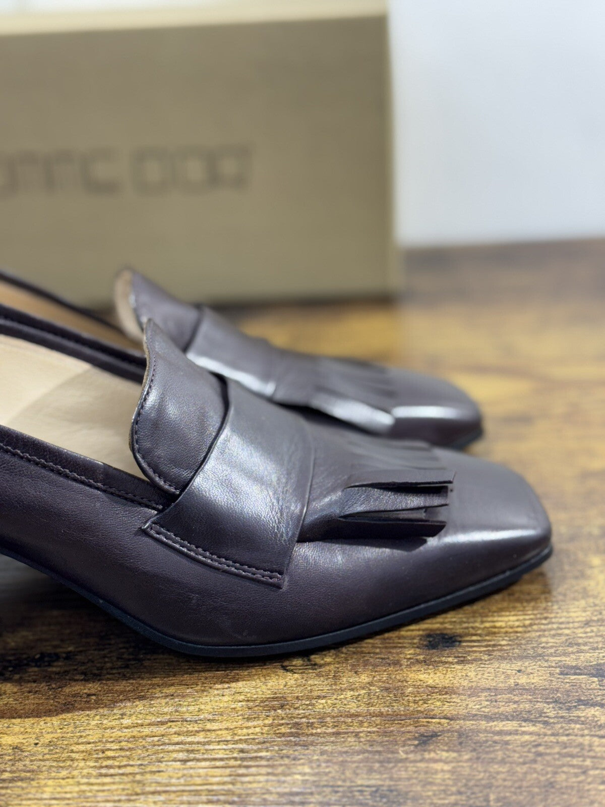 Pomme D’or Mocassino  Donna Pelle Plum      Handmade Woman Pomme D’or 39