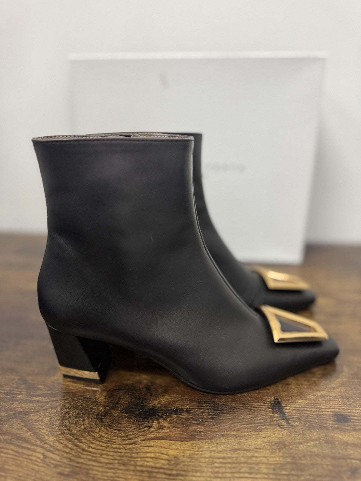 Roberto Festa Milano Stivaletto Pelle Nappa Nera  Causal Boot Donna 37