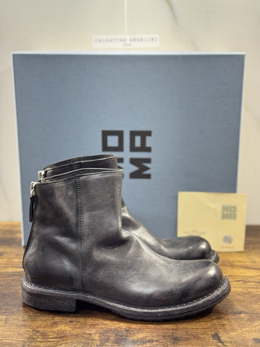 Moma Chelsea Boot Nero   Fatto A Mano In Italia Luxury Moma Boot Donna 36.5