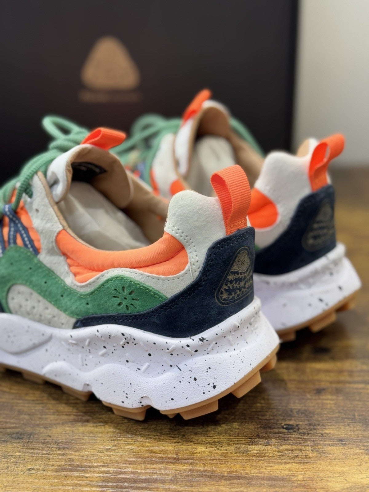 Flower Mountain Yamano 3 Blu Orange   Casual Uomo 43