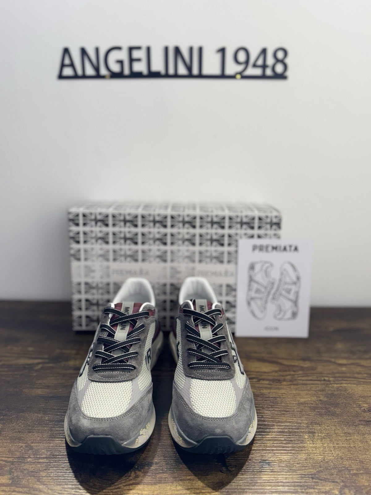 Premiata Moerun   Sneaker Suede Grey  Casual Premiata Uomo 41