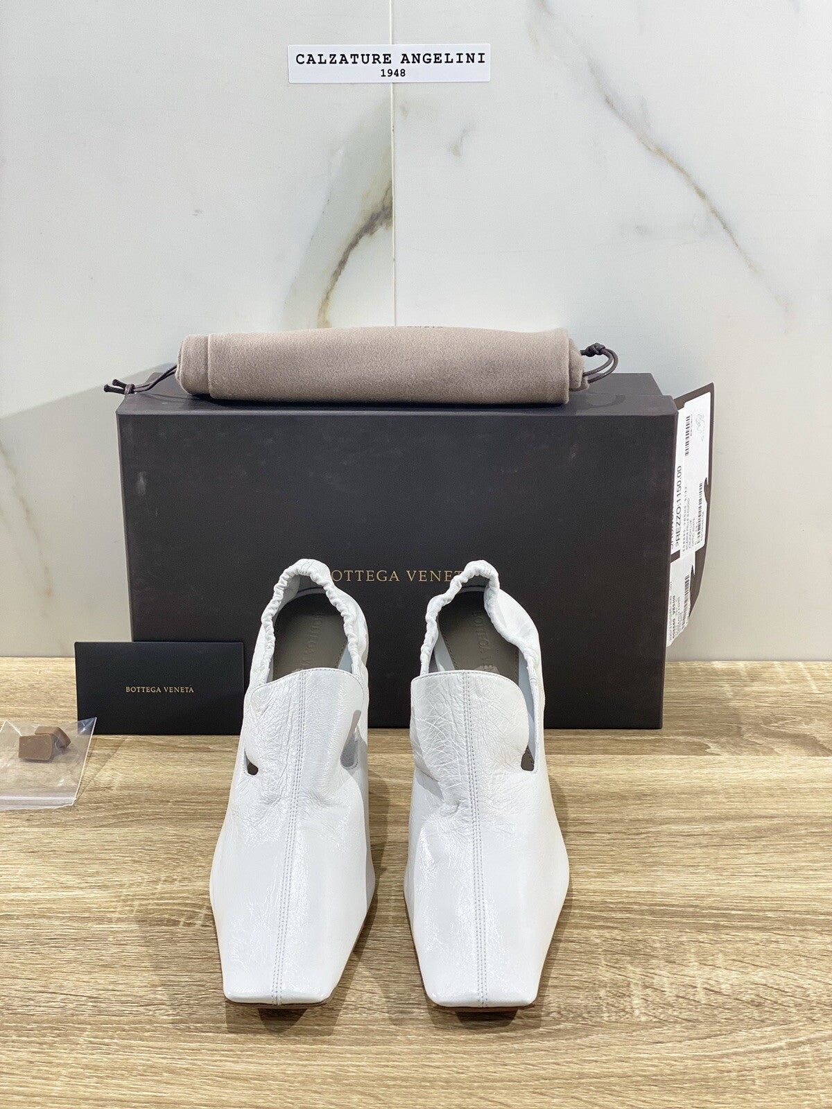 Bottega Veneta Mocassino donna pelle bianca luxury bottega veneta Crunch 39.5