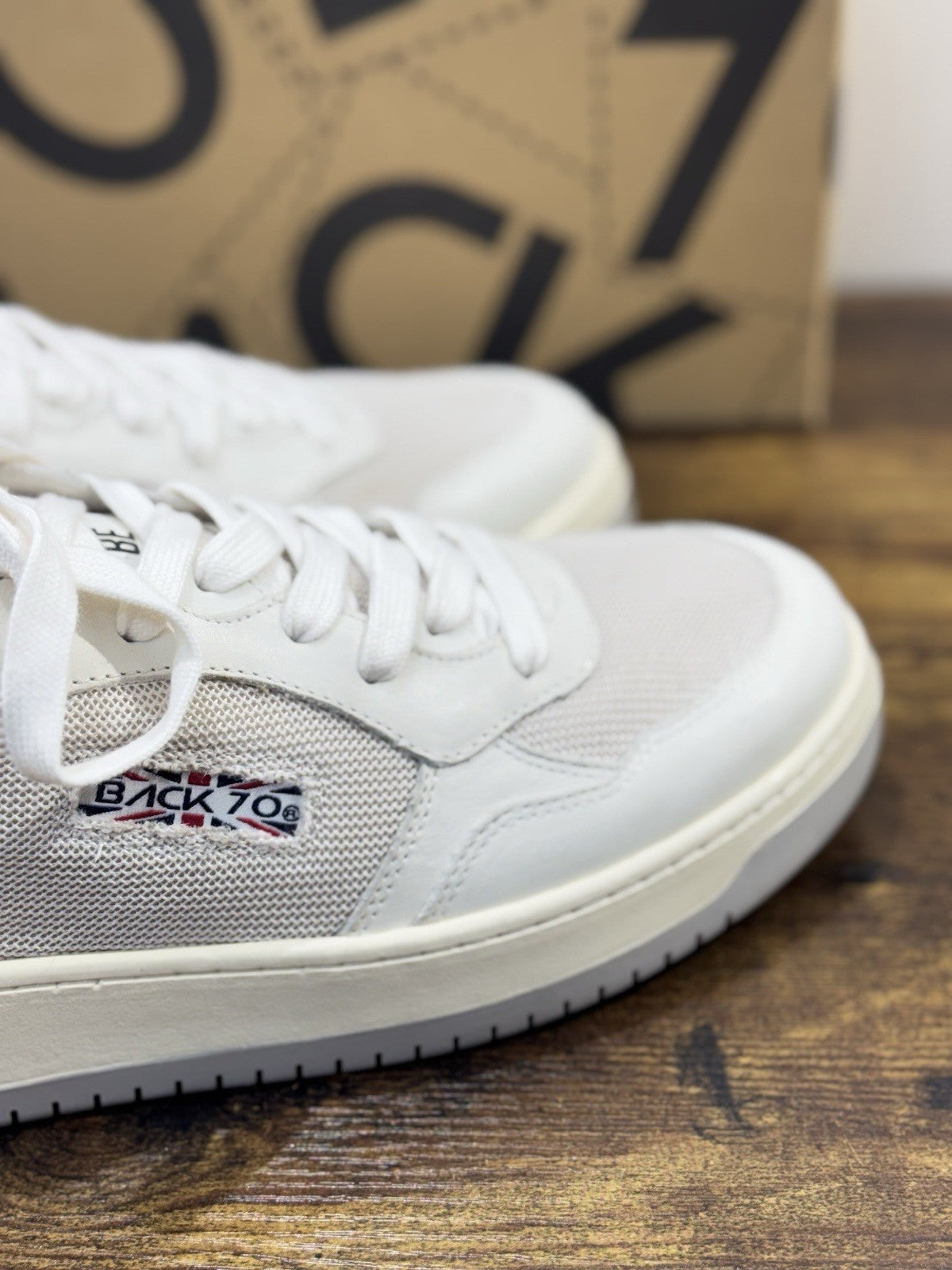 Back 70 Sneaker Pelle Bianca Causal Uomo 41
