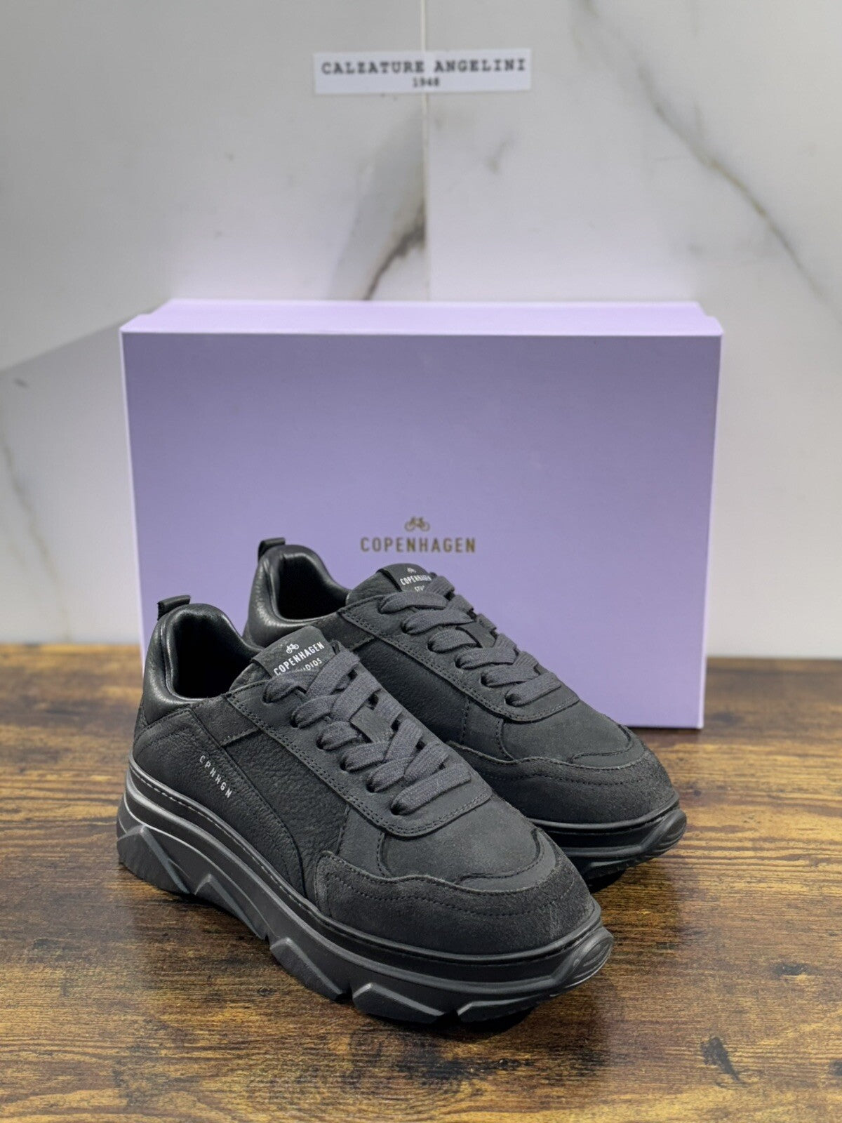 Copenhagen  Sneaker Donna Extra Light   Black Casual Shoes Woman 38