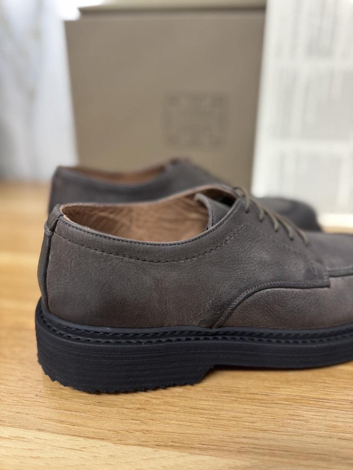 Pantanetti Scarpa Derby Pelle Moka Extra light Casual Uomo 44