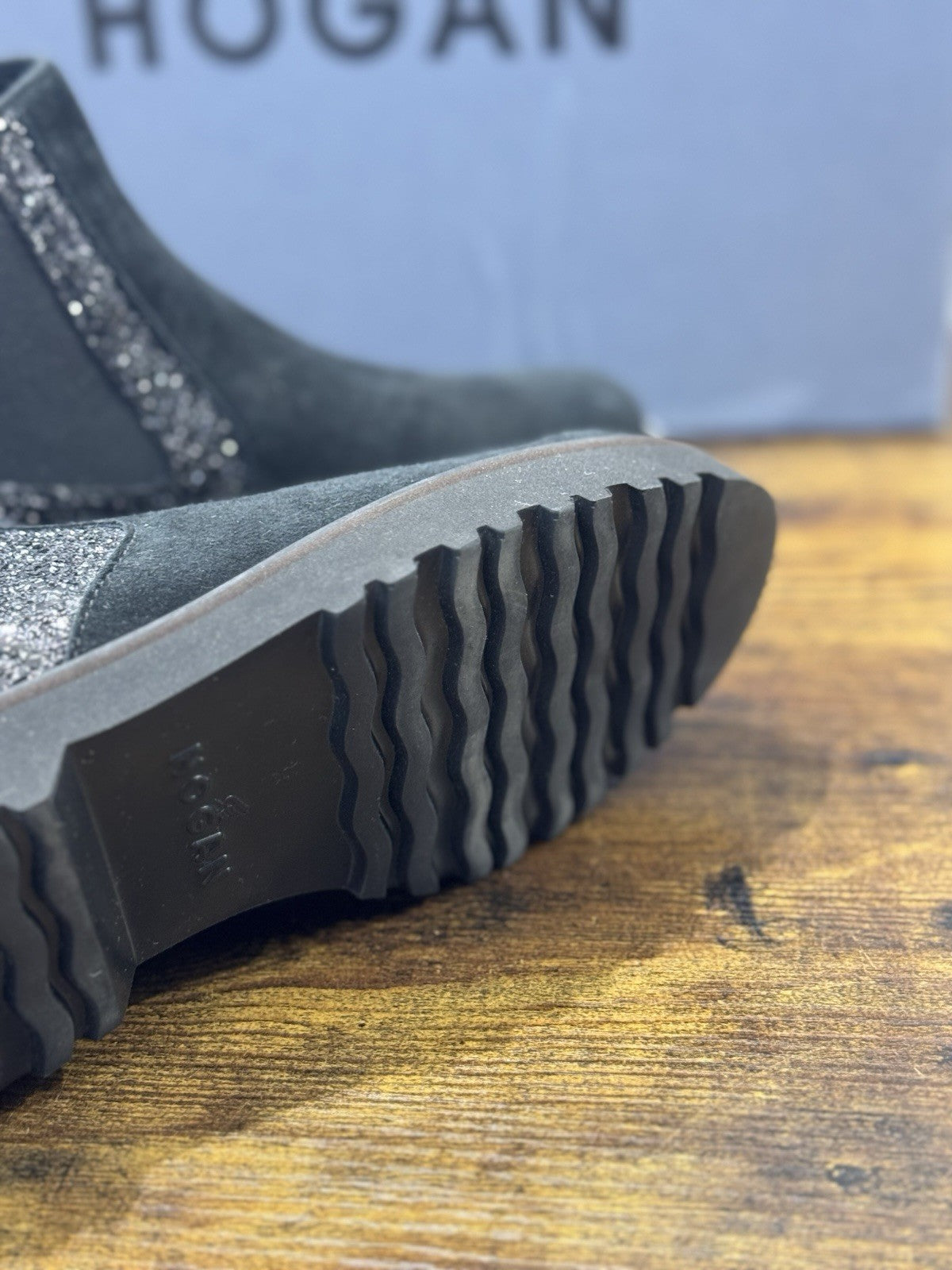 Hogan   Stivaletto  Suede Nero  Chelsea Boot  Casual Hogan Donna 36