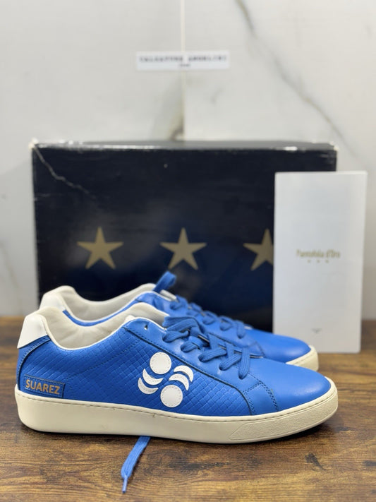 Pantofola D’oro Sneaker  Suarez   Pelle Blu Casual Scarpa  Uomo 39