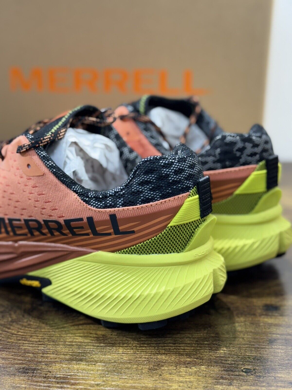 Merrell Agility Peak 5 Scarpa Uomo Fondo Vibram Casual Men Shoe 46