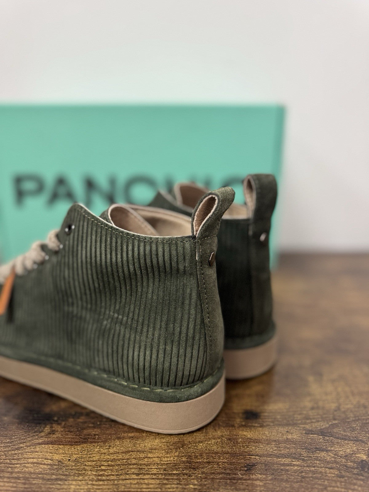 Panchic Ankle Boot Suede Military Green      Casual Boot Uomo 40