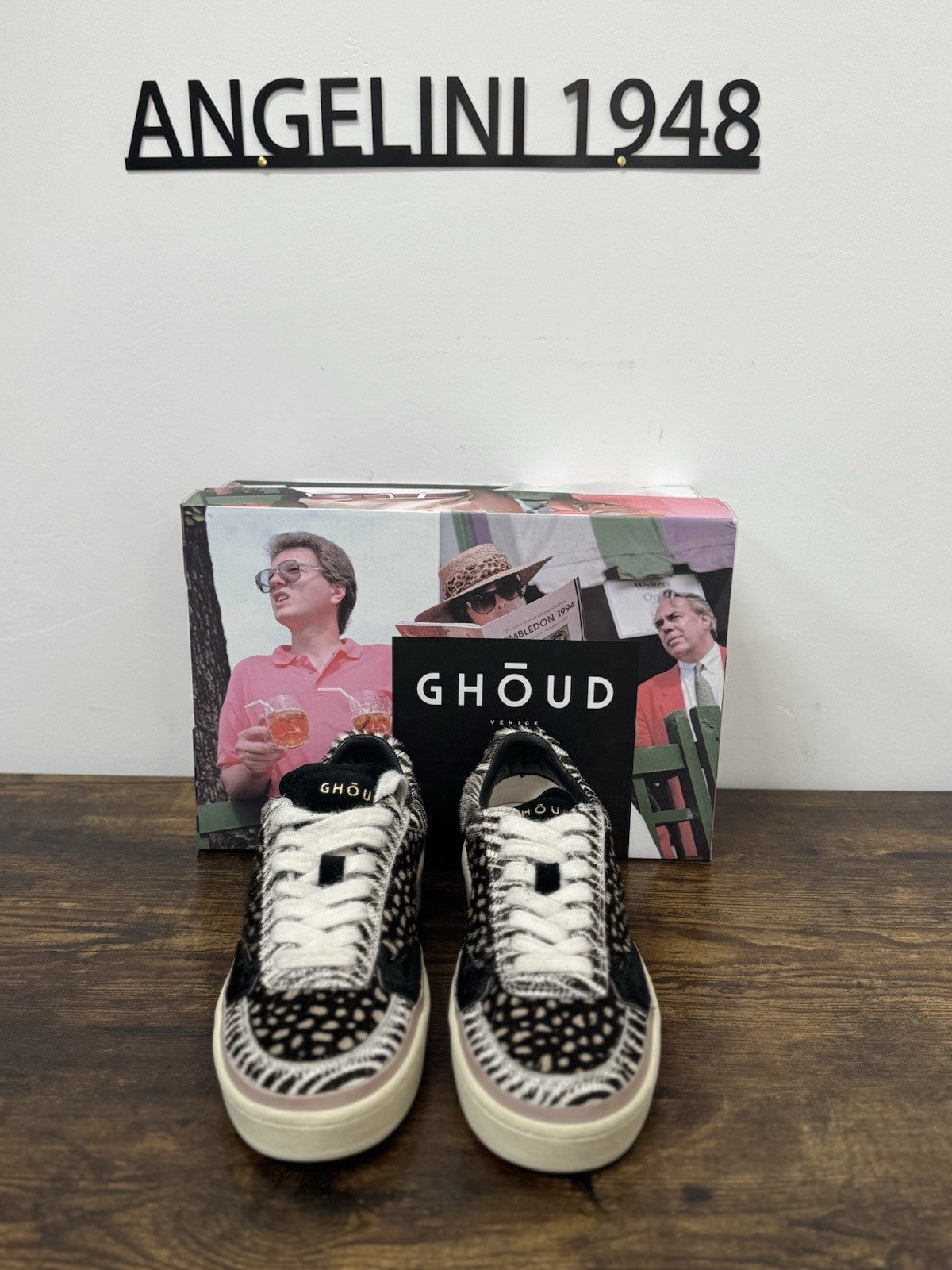Ghoud Venice Sneaker Pelle Nero Cavallino  Causal Scarpa Ghoud Donna 39