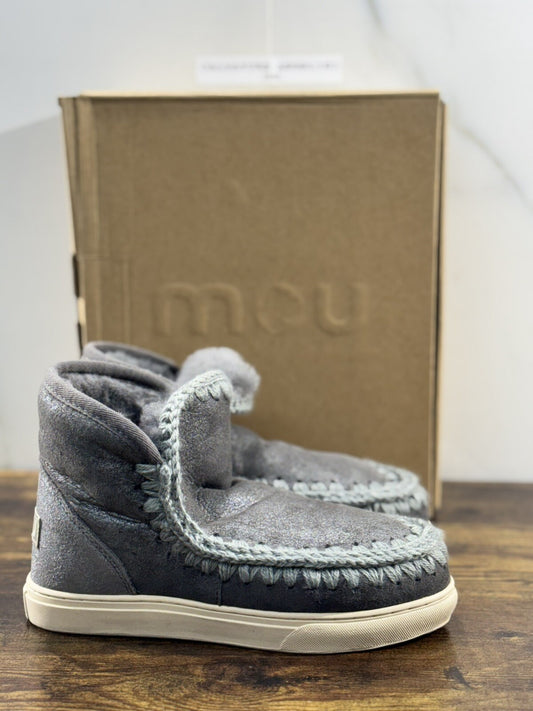 Mou Eskimo Snekaer   Mou Casual Mou Boot Grey  Suede 36