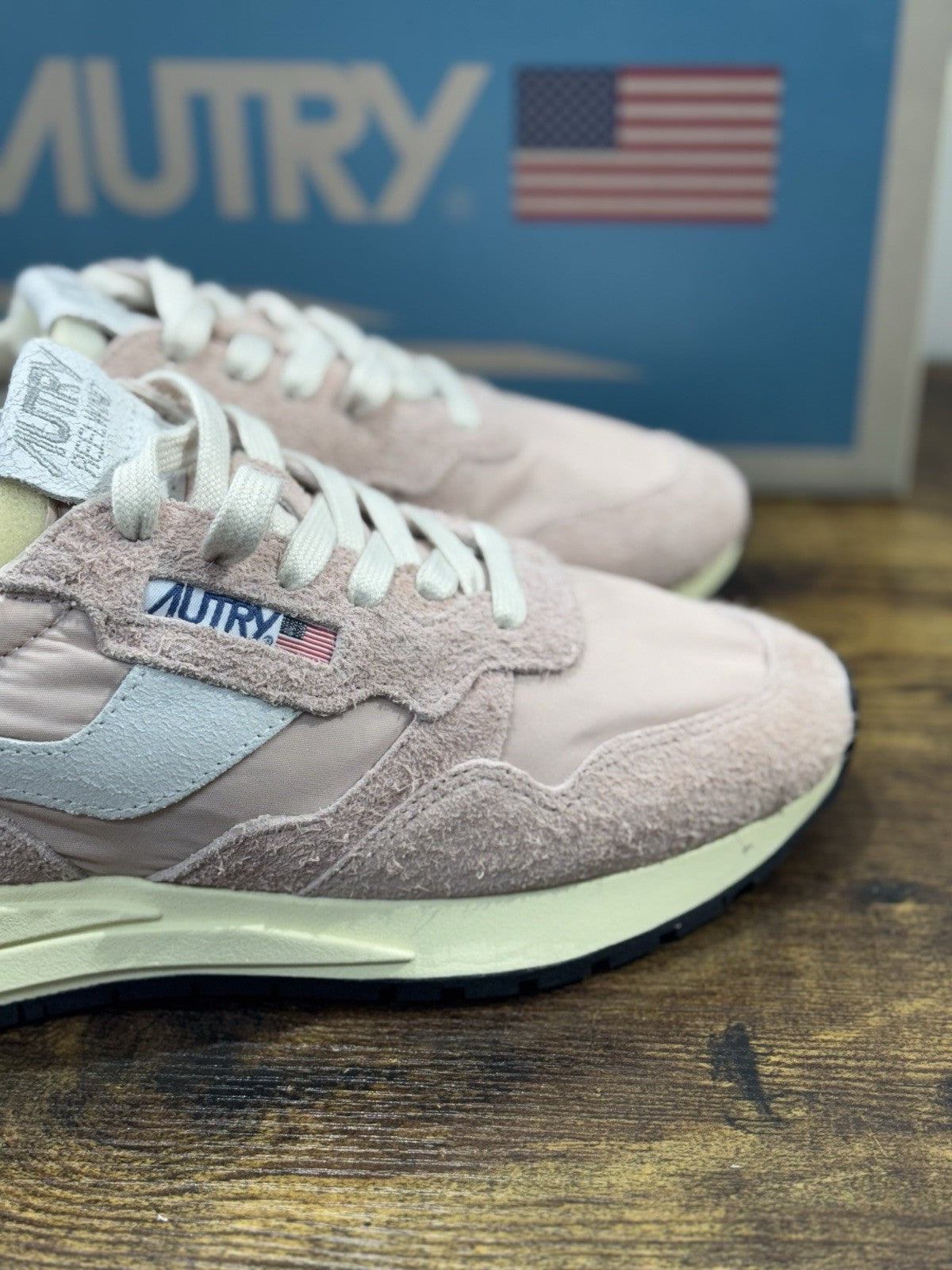 Autry Reelwind  Low Sneaker Suede Pink   Casual Autry Donna 40