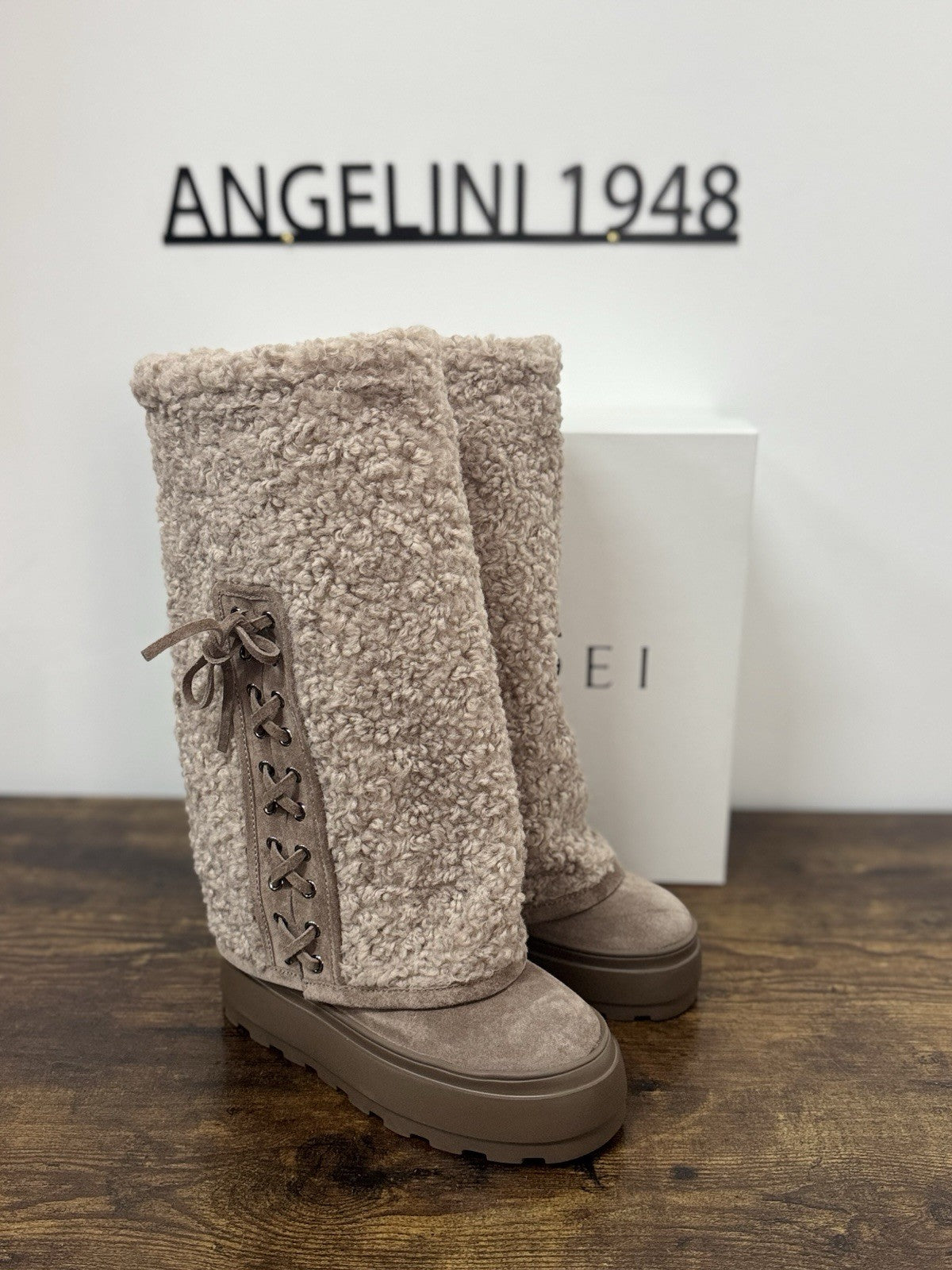 Casadei Stivale New Double Face Renna Caribou Zeppa Casadei Donna 39