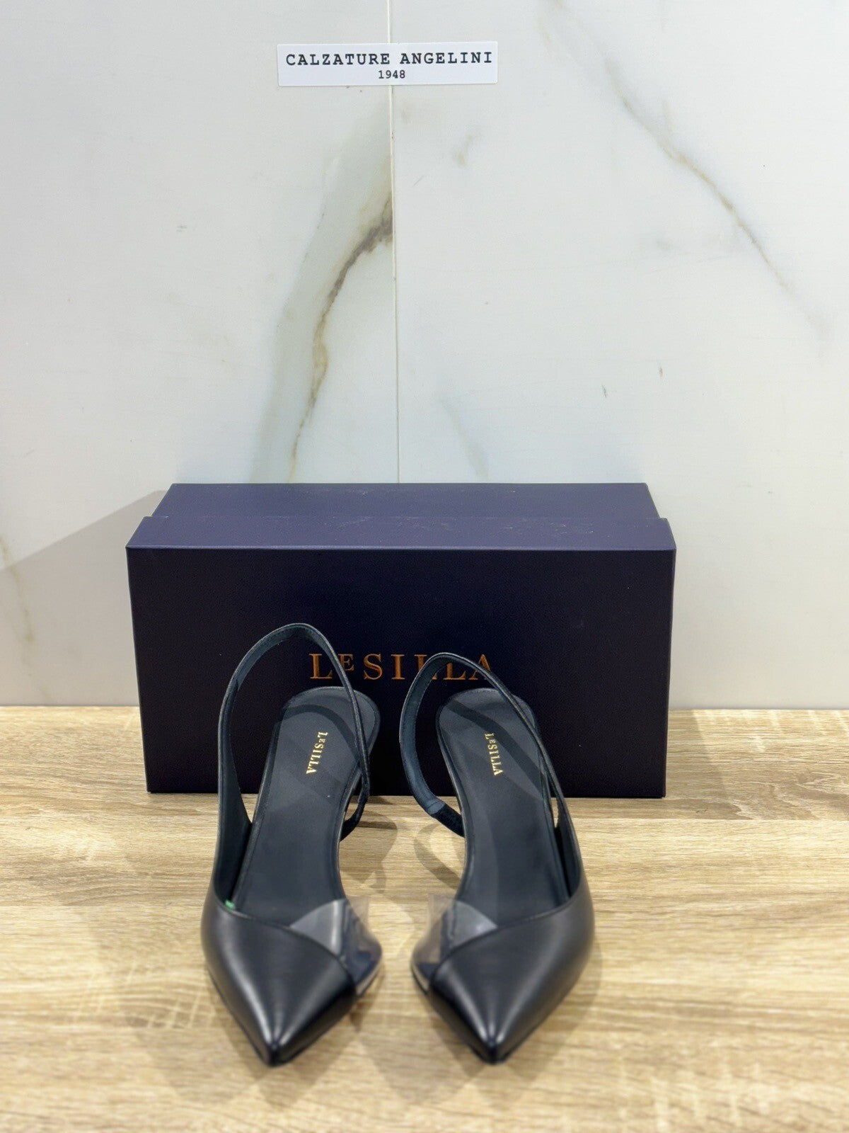 le silla Chanel NIVES Pelle Nero Luxury Le Silla Woman Shoes 39