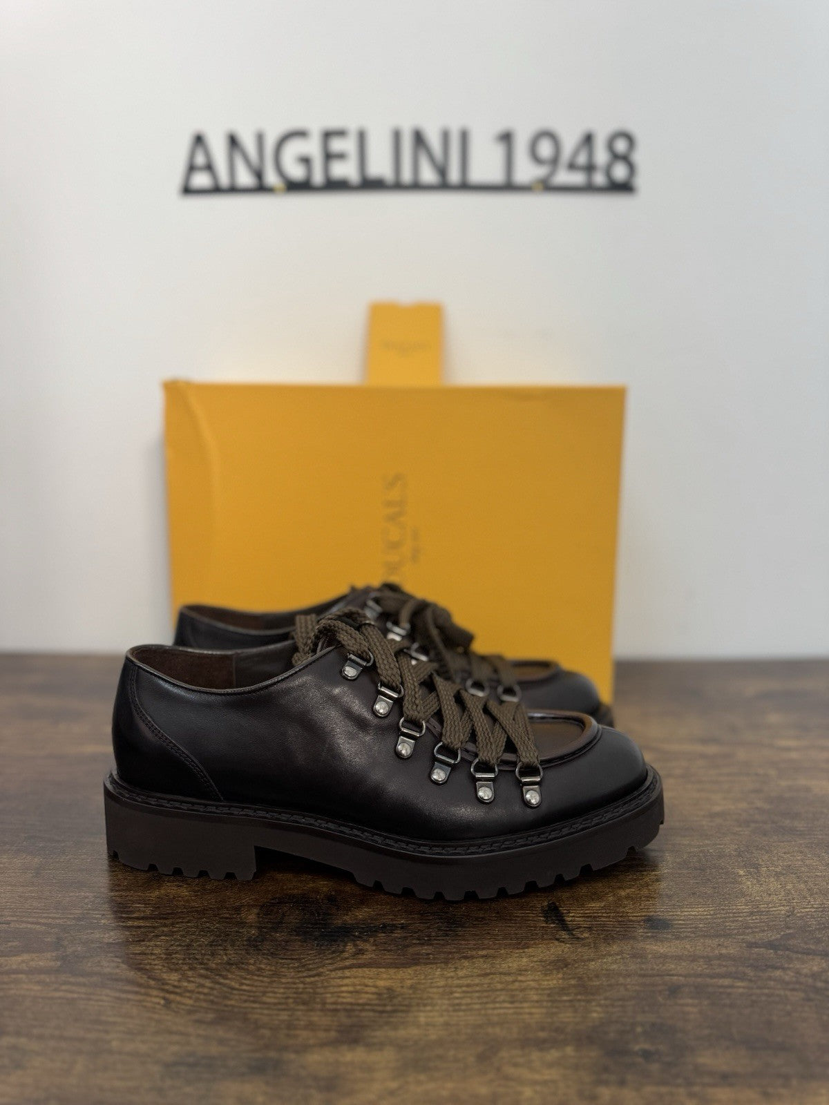 Doucal’s Pedula  Pelle Marrone Espresso  Casual Scarpa Doucal’s Uomo 40