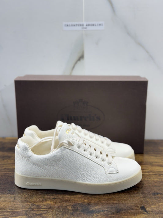 Church’s Ludlow Sneaker Pelle Cervo Ivory   Luxury Uomo 40