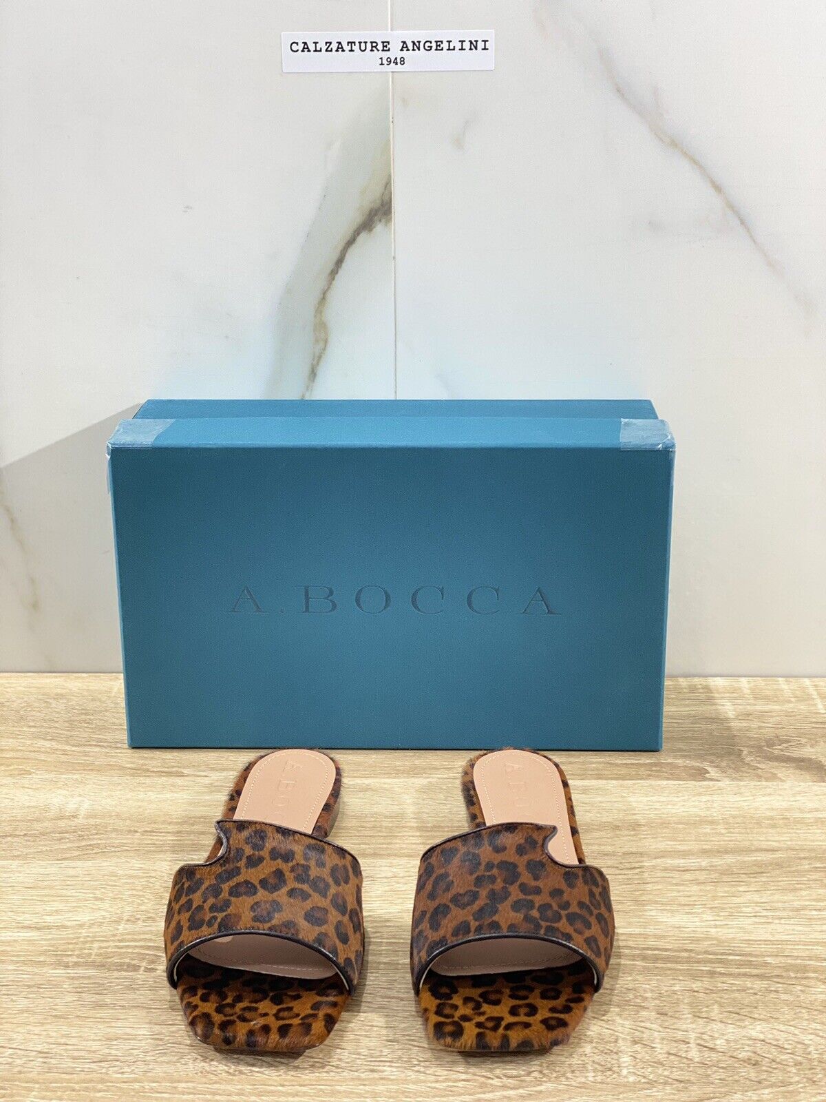 A.bocca Sandalo donna in Vero Cavallino luxury A.bocca woman Icon Slipper 37