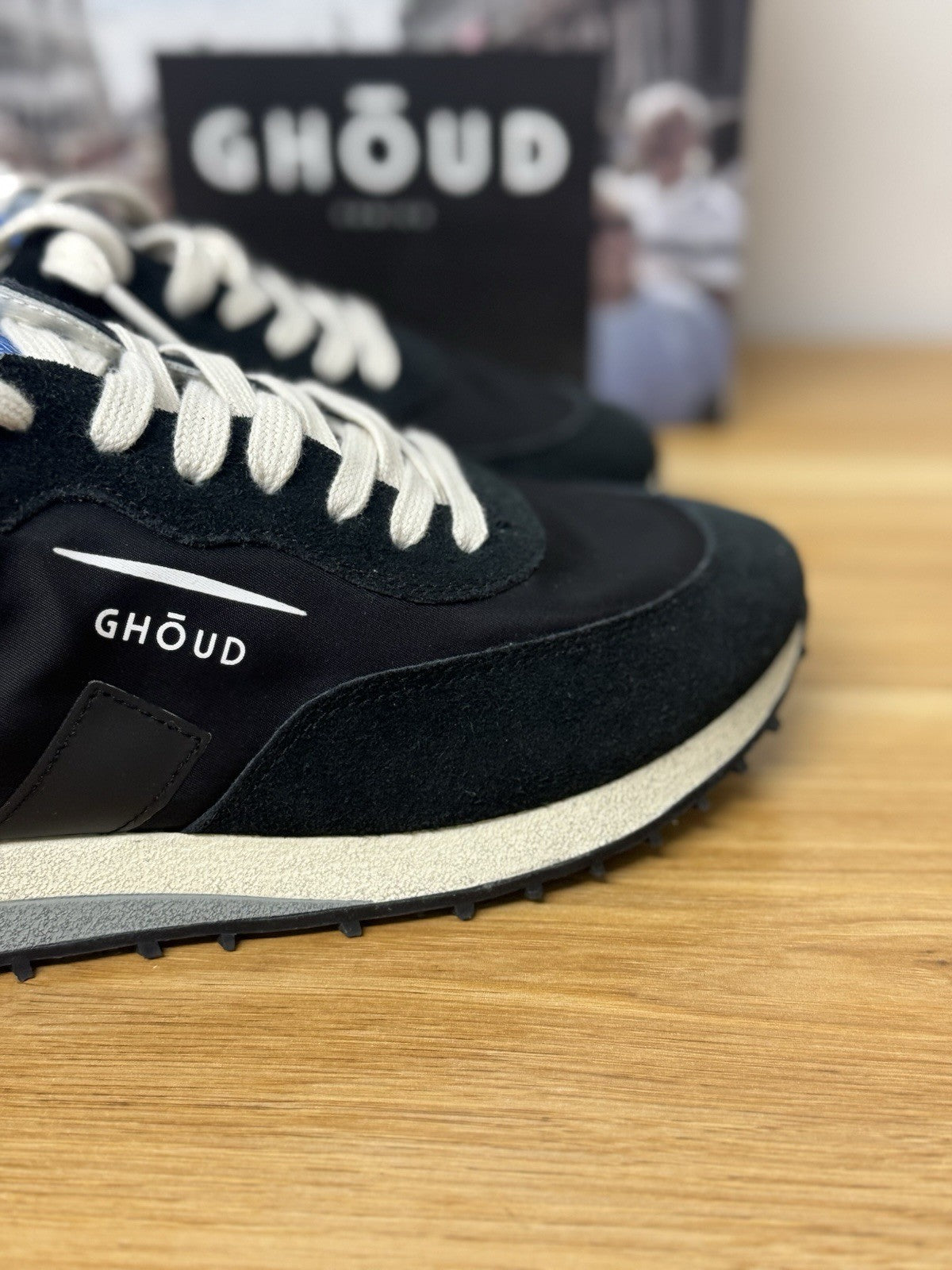 Ghoud Rush Low Sneaker Suede Nero Casual Uomo 42