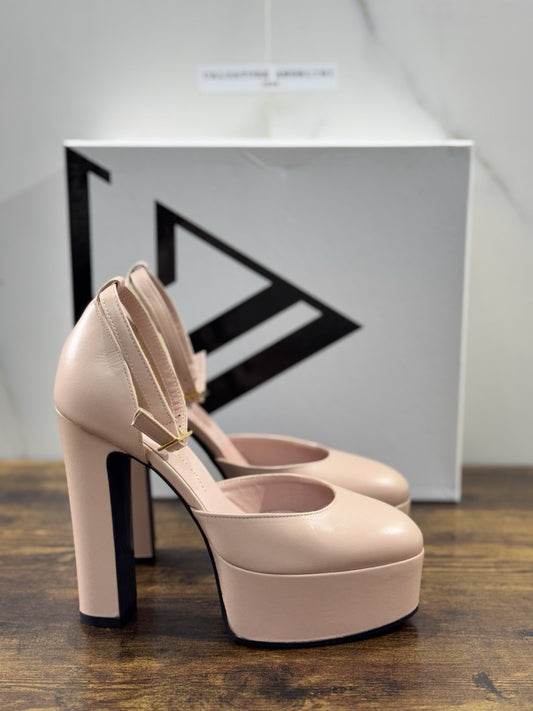 Giampaolo Viozzi Mary Jane Platform   Donna     Con Tacco Made In Italy 36
