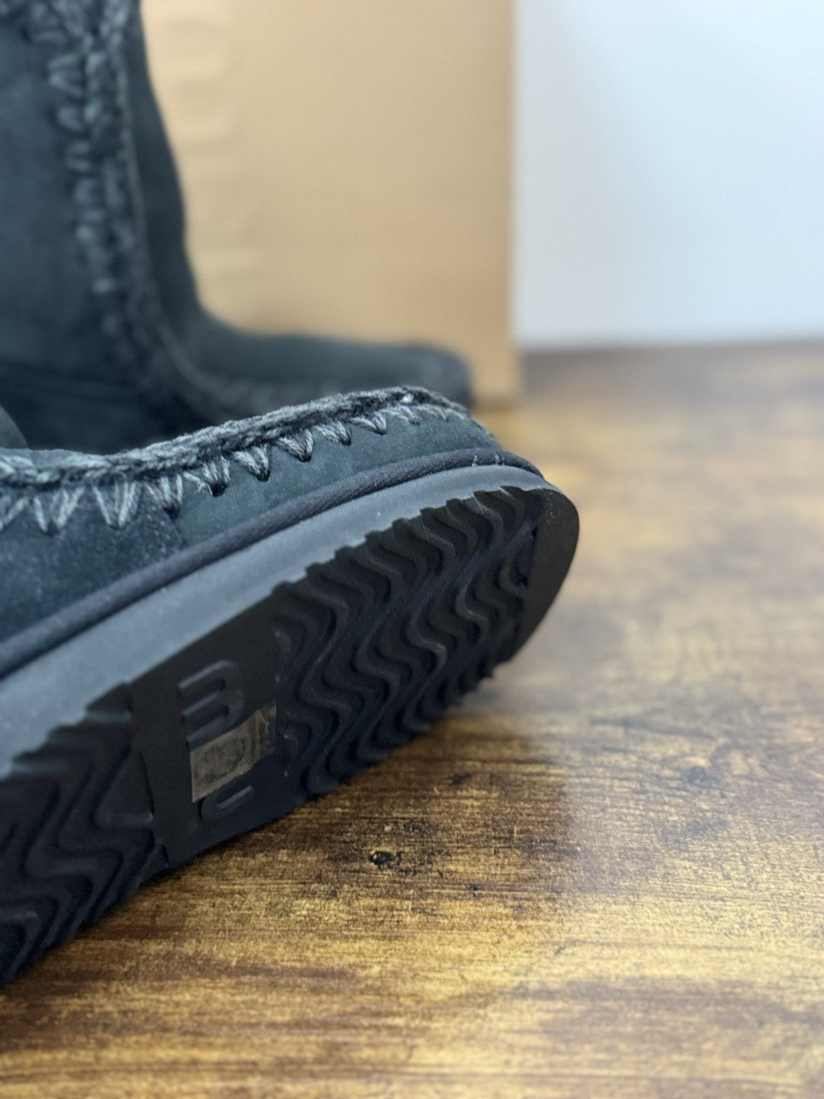 Mou  Eskimo 24 Suede Black  Casual Mou Donna 41
