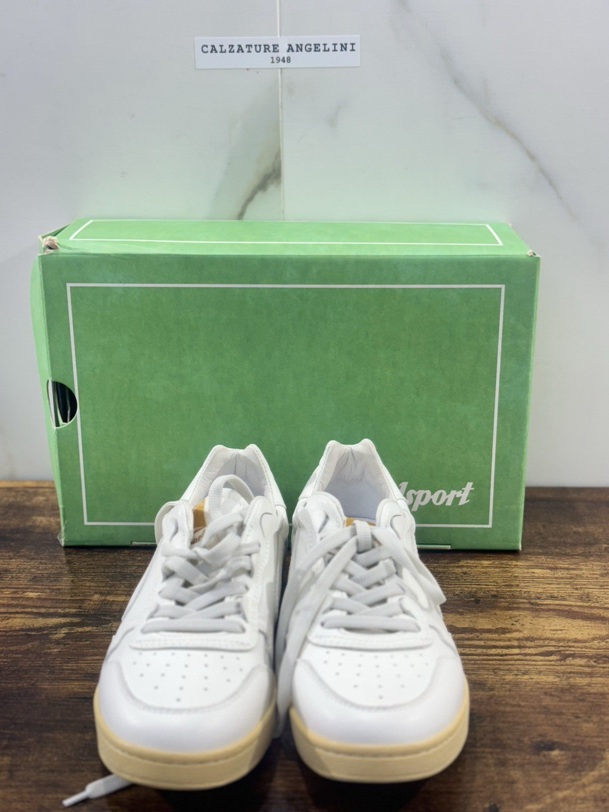 Valsport Super Sneaker Uomo Pelle Casual Made In Italy Heritage 40