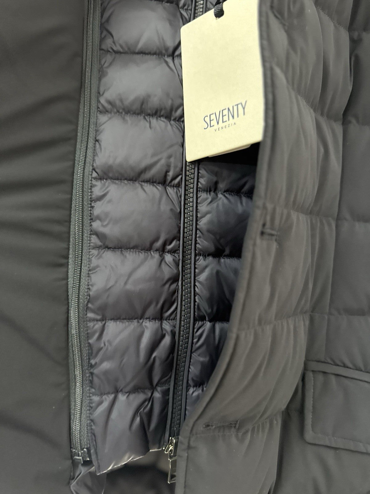 Seventy Venezia Piumino Uomo 3 Bottoni Blu Casual Uomo 46