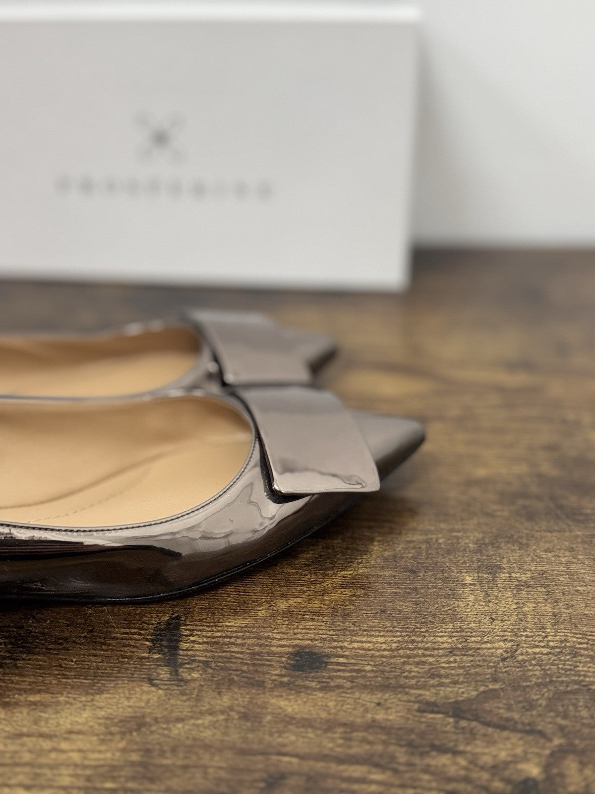 Prosperine Ballerina  Pelle Acciaio  Flat  Scarpa Donna 39