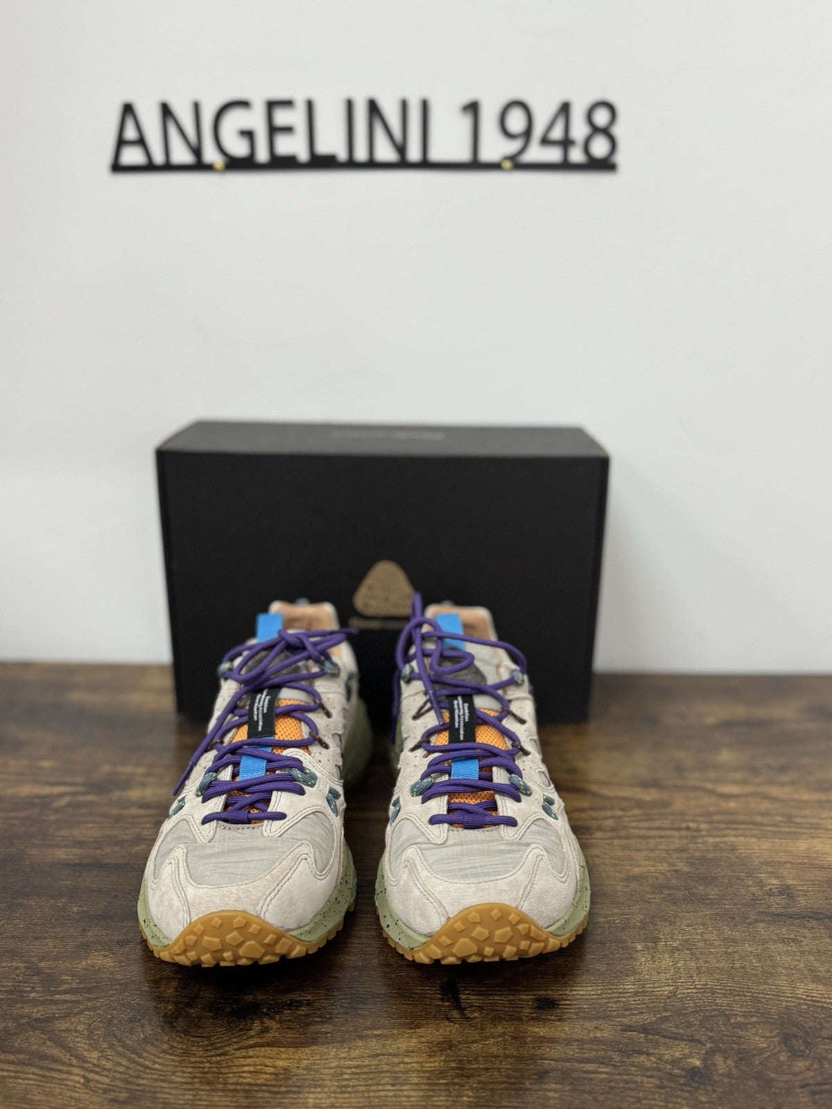 Flower Mountain Yamabushi Suede Grey Casual Uomo 42