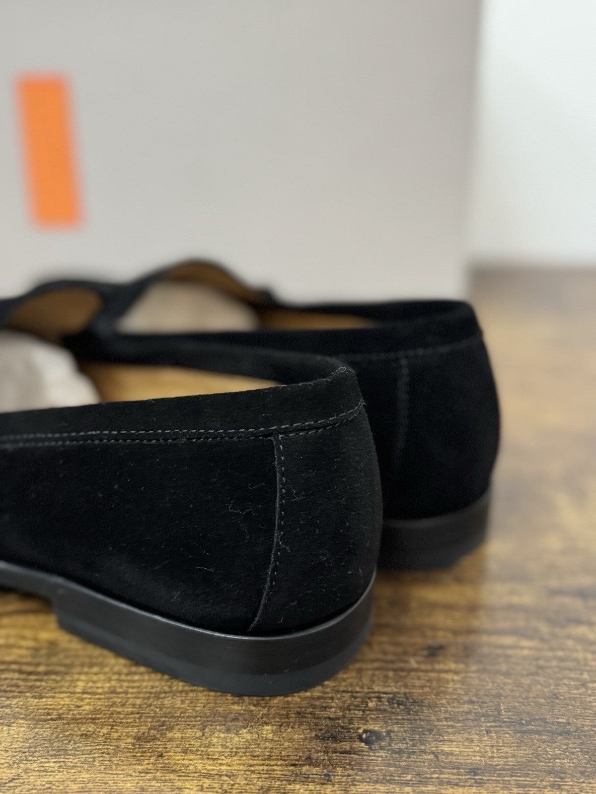 Henderson Baracco Mocassino Pelle Suede Nero  Luxury Handmade Commando Uomo 40