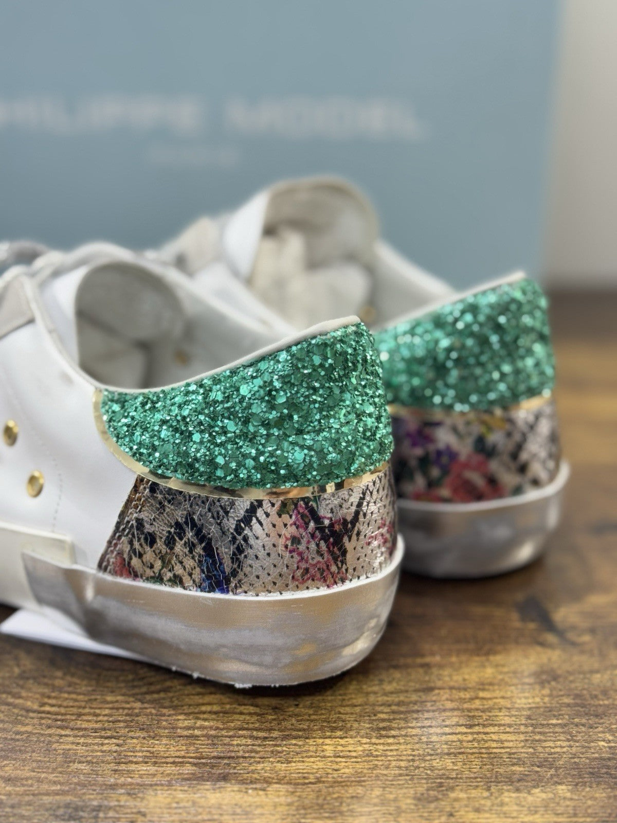 Philippe Model Paris Low Top  Sneaker Pelle Bianca   Donna 39
