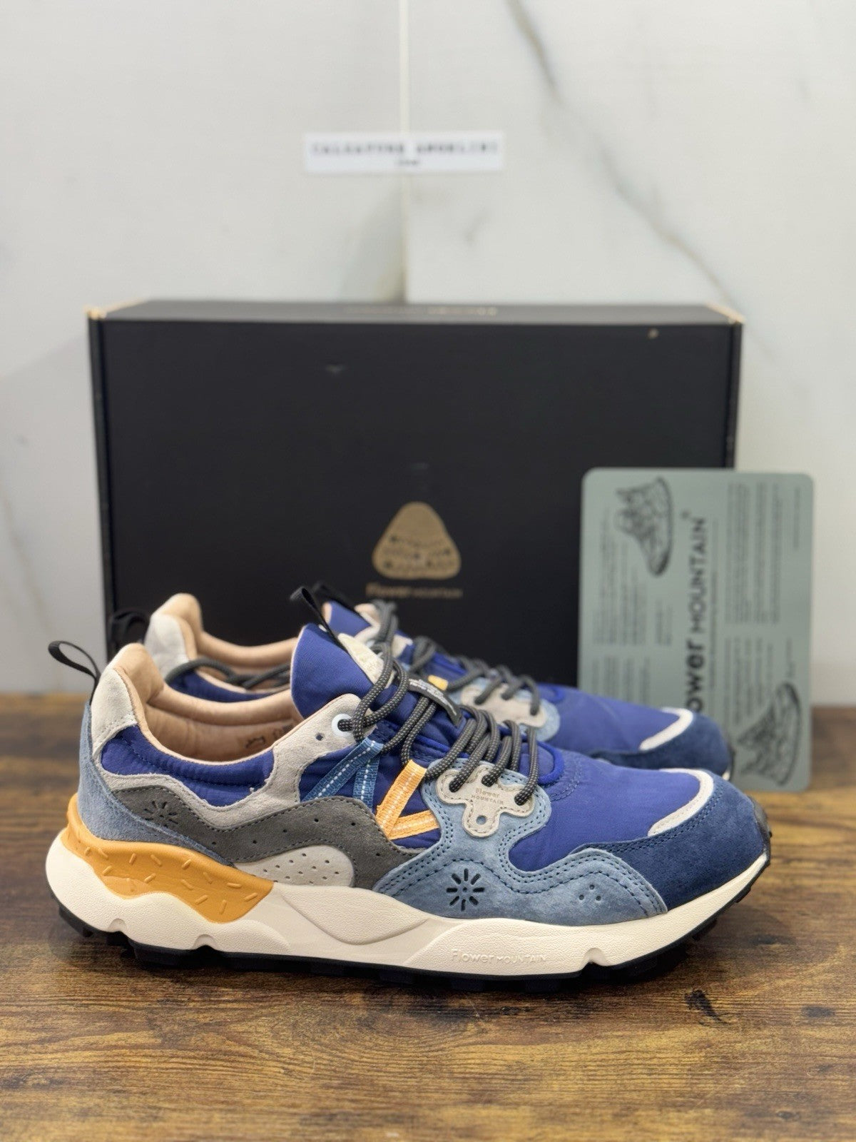 Flower Mountain Yamano 3 Blu Grey  Casual Uomo 44