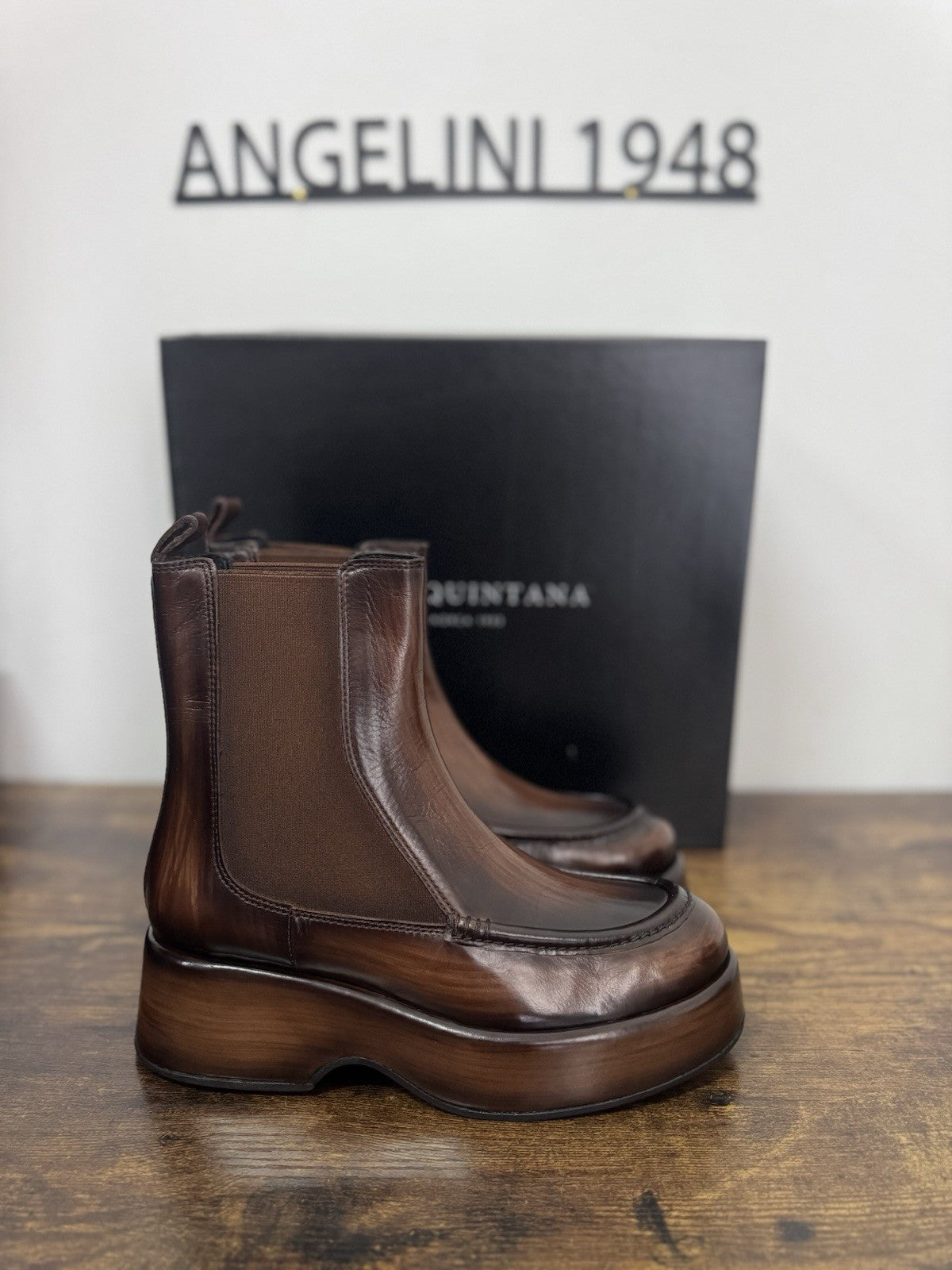 Pons Quintana Stivaletto Pelle Cuoio  Casual Boot Donna 39