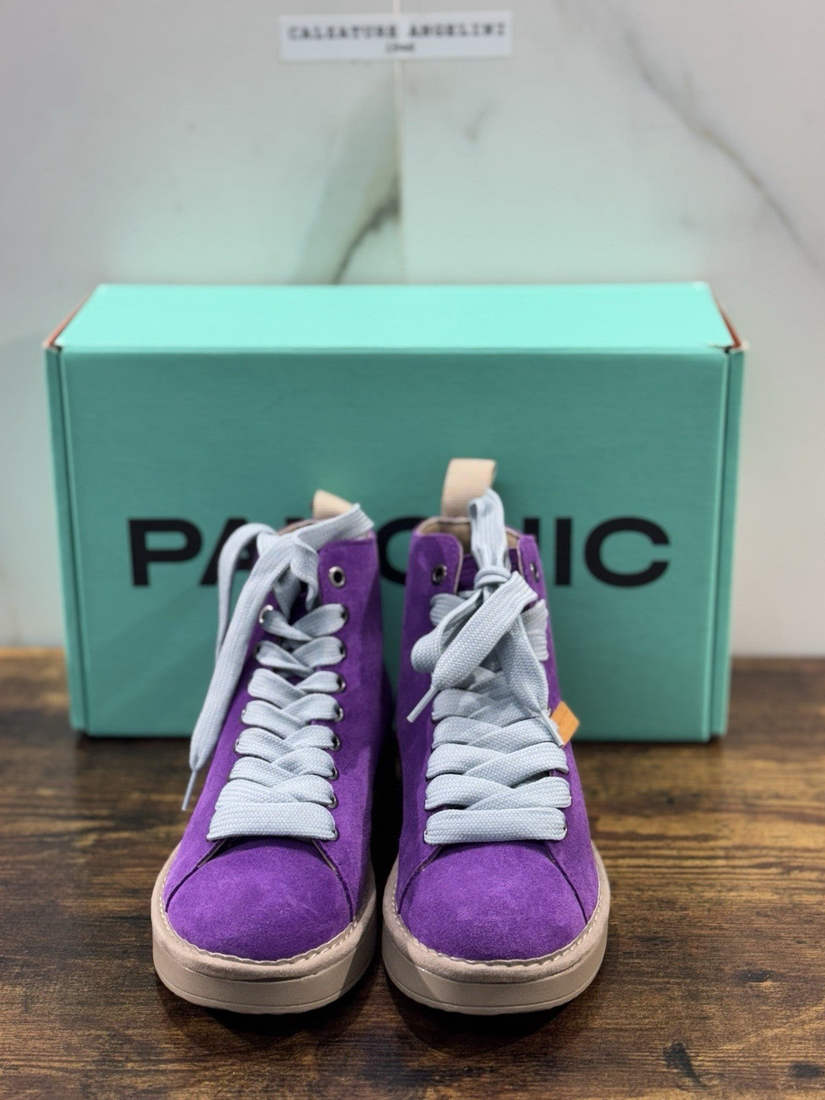 Panchic P01 Ankle Boot Donna  Suede Violet Causal Boot  Panchic 41