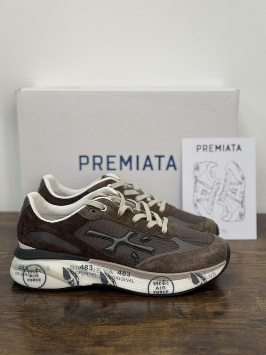 Premiata Moerun Sneaker Suede Marrone Casual Premiata Uomo 41