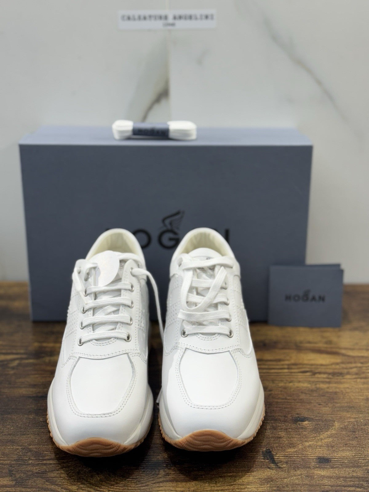 Hogan Interactive H Forata  Pelle Bianco Icon Scarpa Hogan Donna 39
