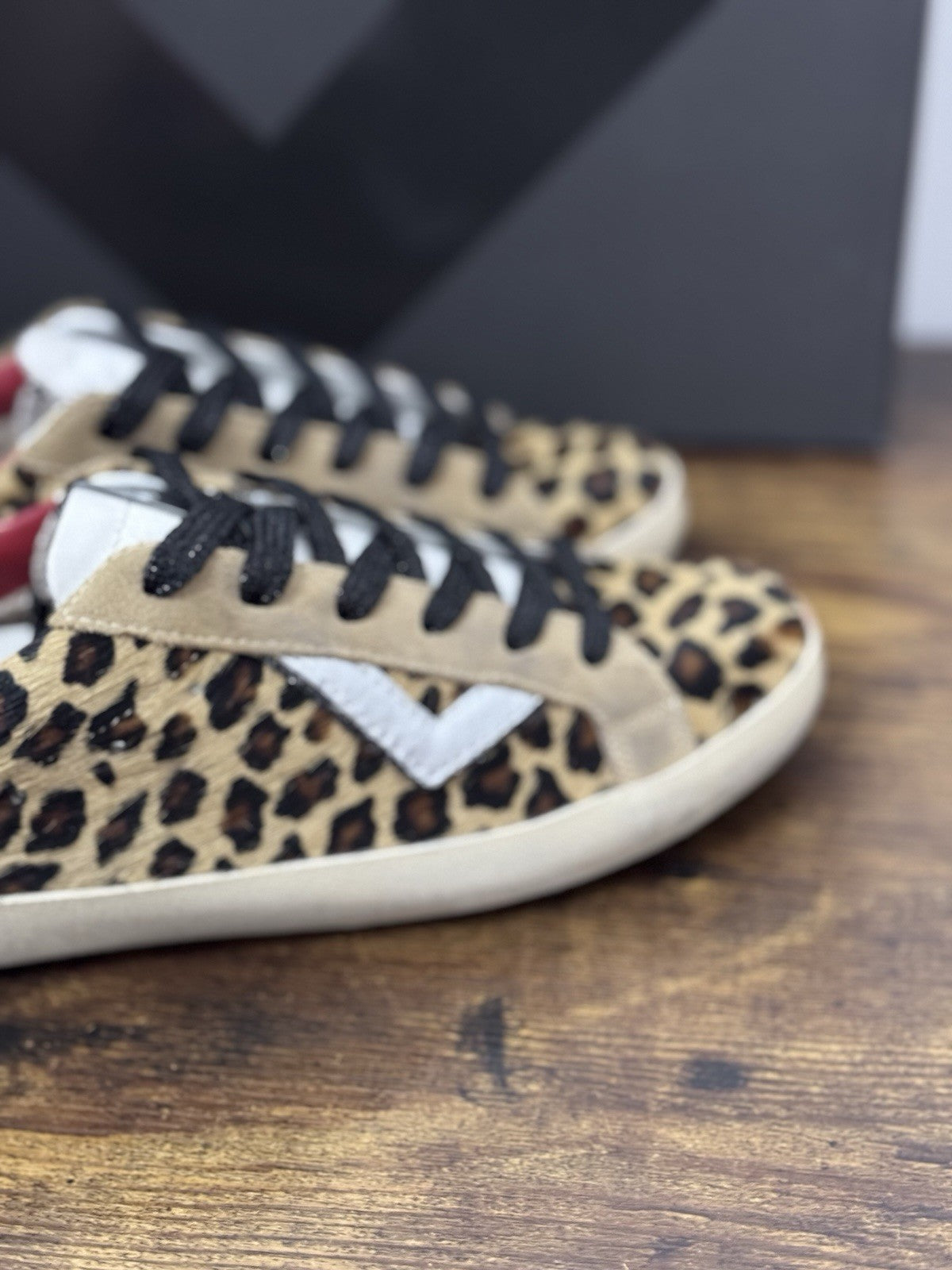 4B12 Sneaker Suprime Leopard Casual Scarpa Donna 38