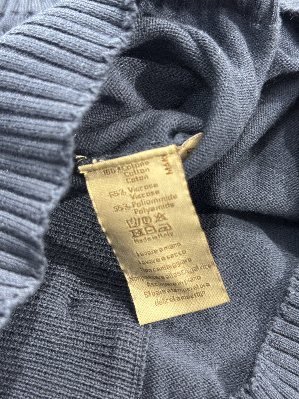 Rakki Cardigan College Steve McQueen Blu Cotone Makò  Uomo 52