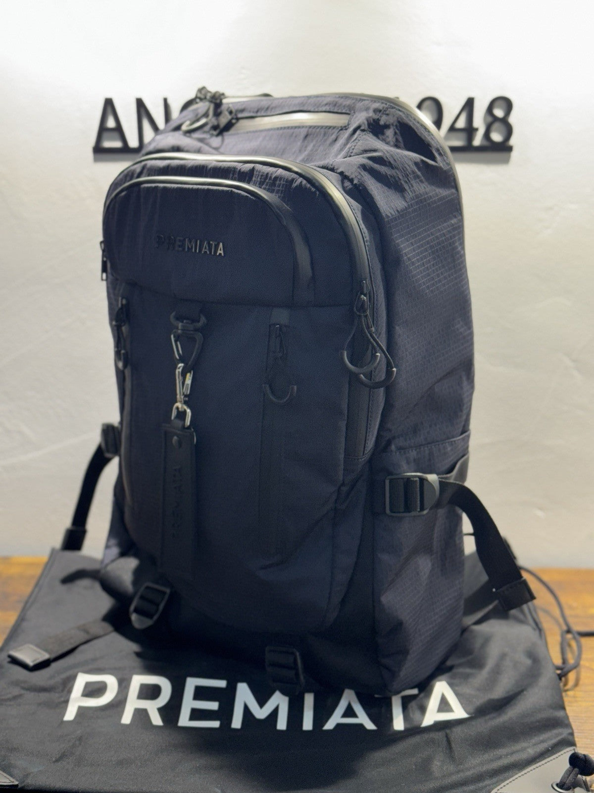 PREMIATA ZAINO VENTURA IN TESSUTO BLU Adventure Casual Uomo